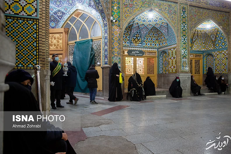 (تصاویر) شب آرزو‌ها در حرم حضرت فاطمه معصومه(س)